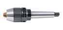 CanCNC Tooling Solutions 1/16-1/2" MT3 Precision Keyless Drill Chuck, Heavy-Duty with Integrated Shank, Titanium Jaws, 0537-1203