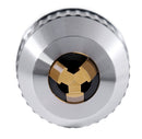 CanCNC Tooling Solutions 1/16-1/2" MT3 Precision Keyless Drill Chuck, Heavy-Duty with Integrated Shank, Titanium Jaws, 0537-1203