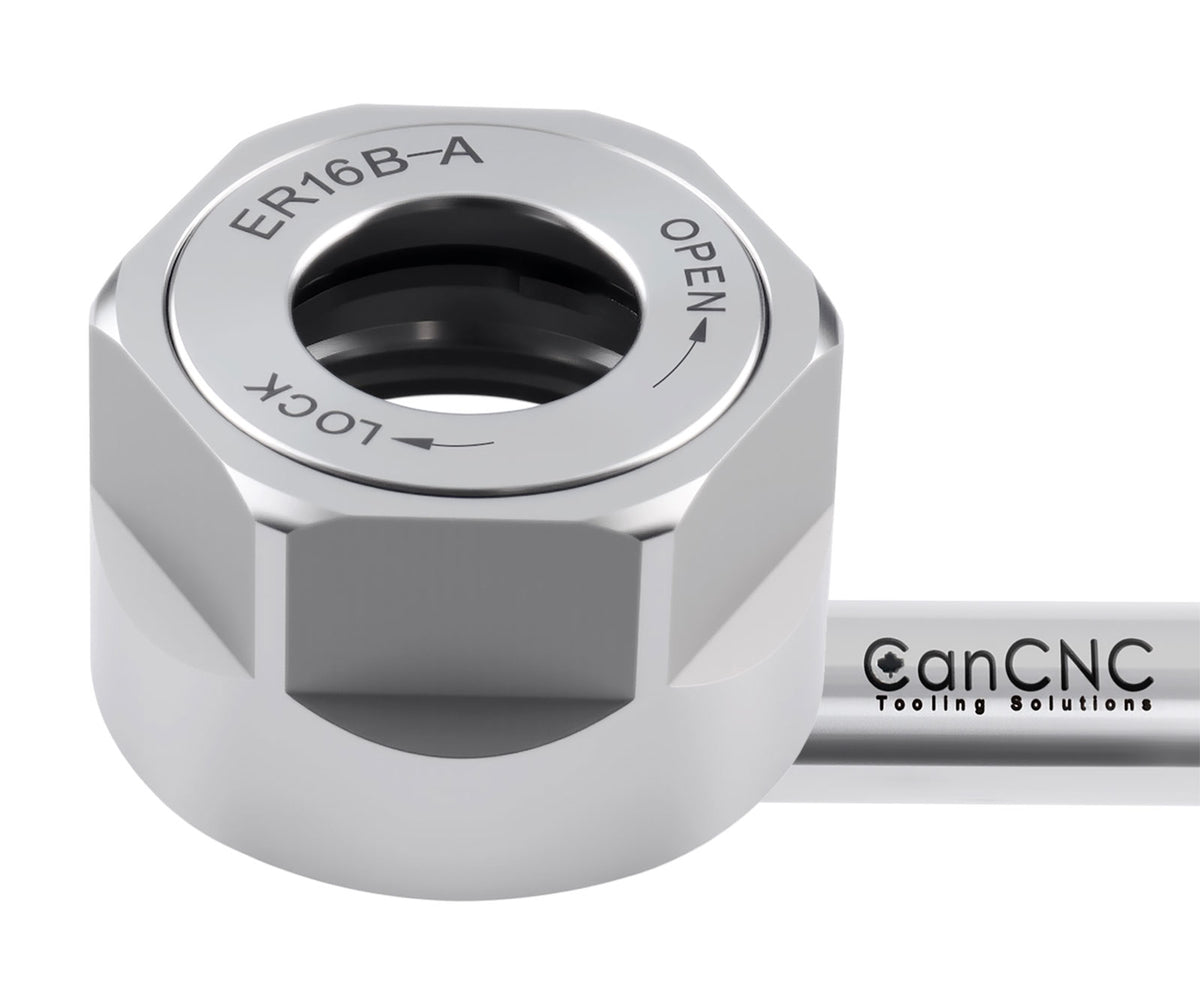 Ball Bearing ER Collet Chuck Nut, Balanced To 18,000 RPM at G2.5