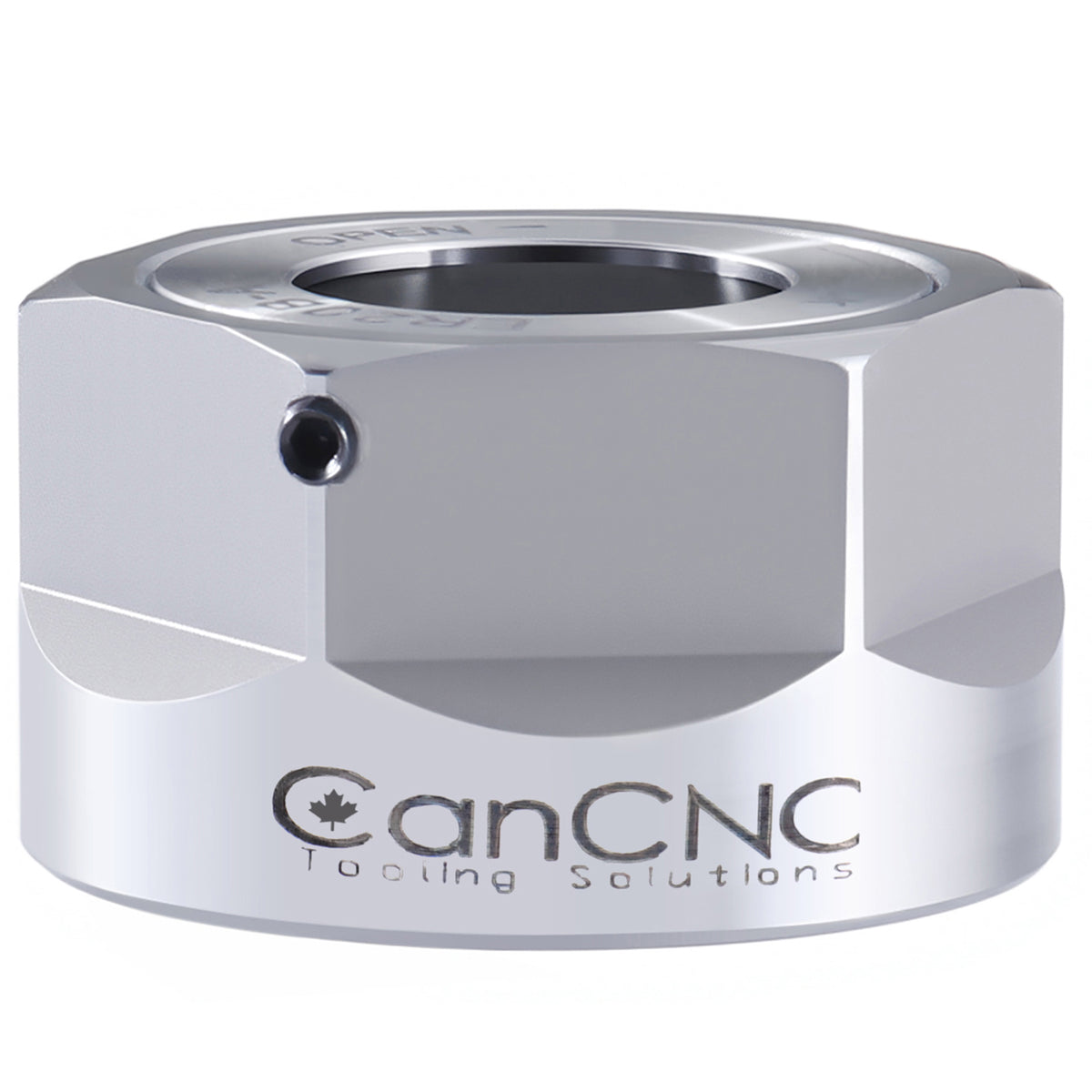 CanCNC Tooling Solutions ER20B-A Hex Collet Chuck Nut, Balanced to 18,000 RPM at G2.5, 0537-2000