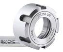 Ball Bearing ER Collet Chuck Nut, Balanced To 18,000 RPM at G2.5