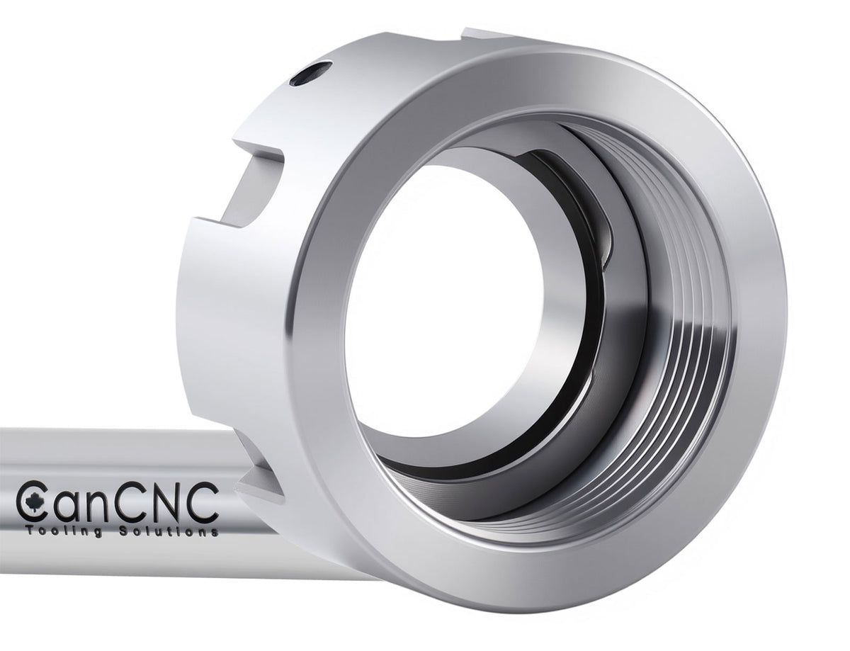 Ball Bearing ER Collet Chuck Nut, Balanced To 18,000 RPM at G2.5