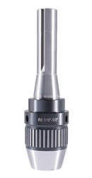 Precision Keyless Drill Chuck, Heavy-Duty with Integrated Shank, Titanium Jaws