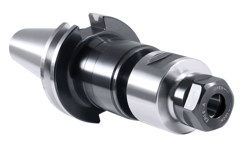Cat40 to Er16 Premium Floating Tap Collet Chuck, 5/8'' to 11 Rear Thread, 0537-5983