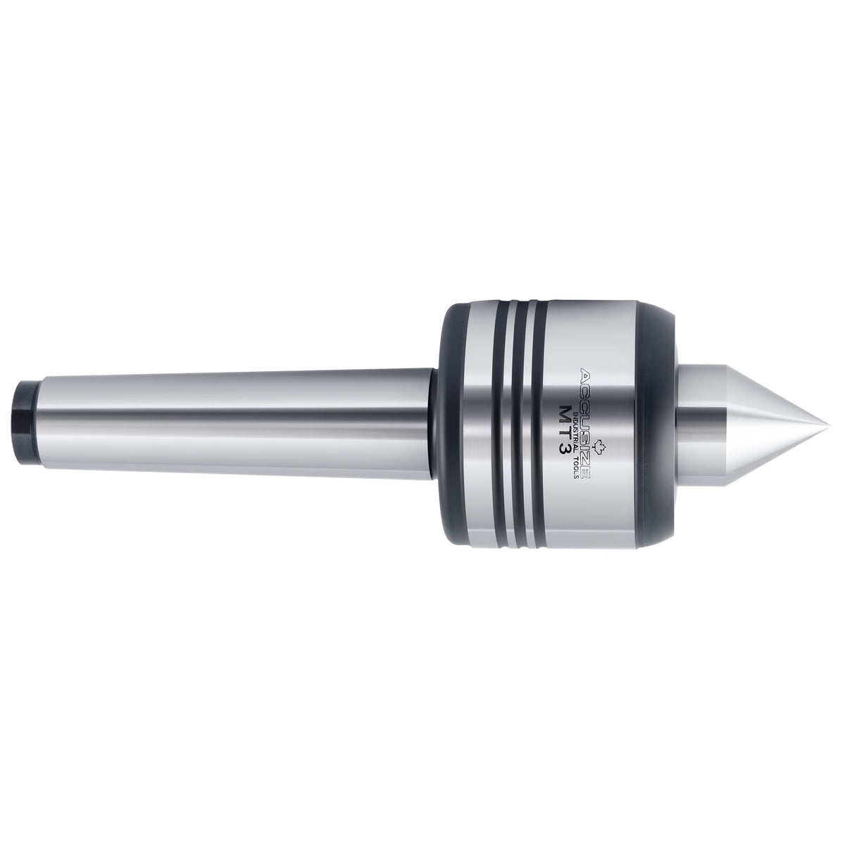 MT3 Precision Medium Duty Live Center, Overall Length 6.69'', 0537-6437