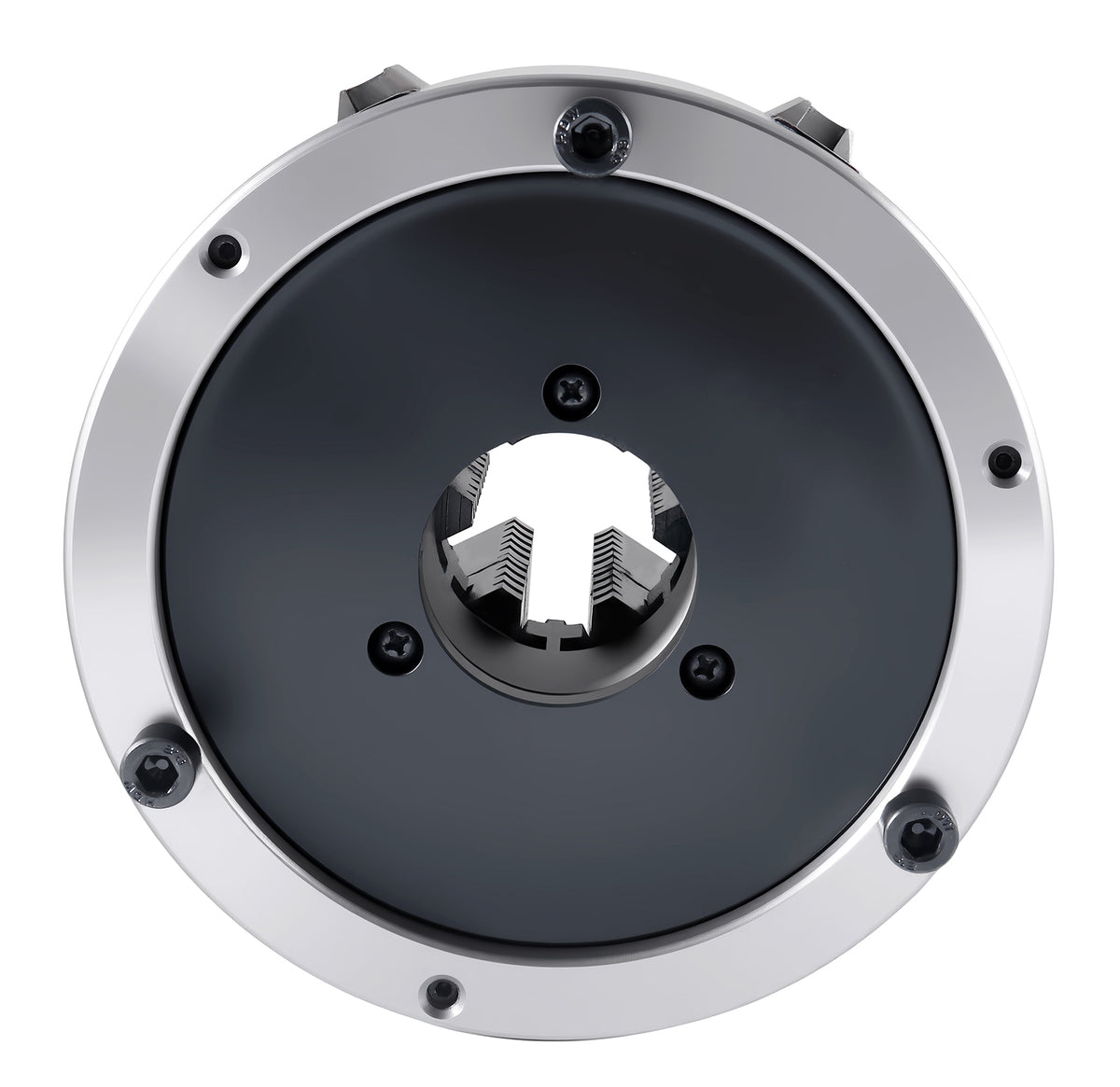 6-Jaw Self-Centering Scroll Lathe Chuck (Plain Back)
