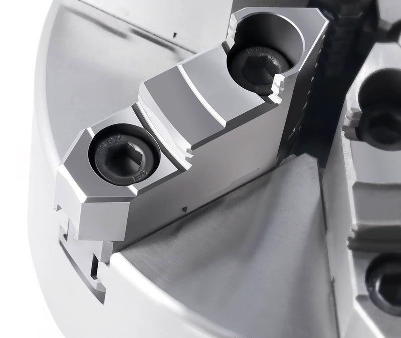 6-Jaw Self-Centering Scroll Lathe Chuck (Plain Back)