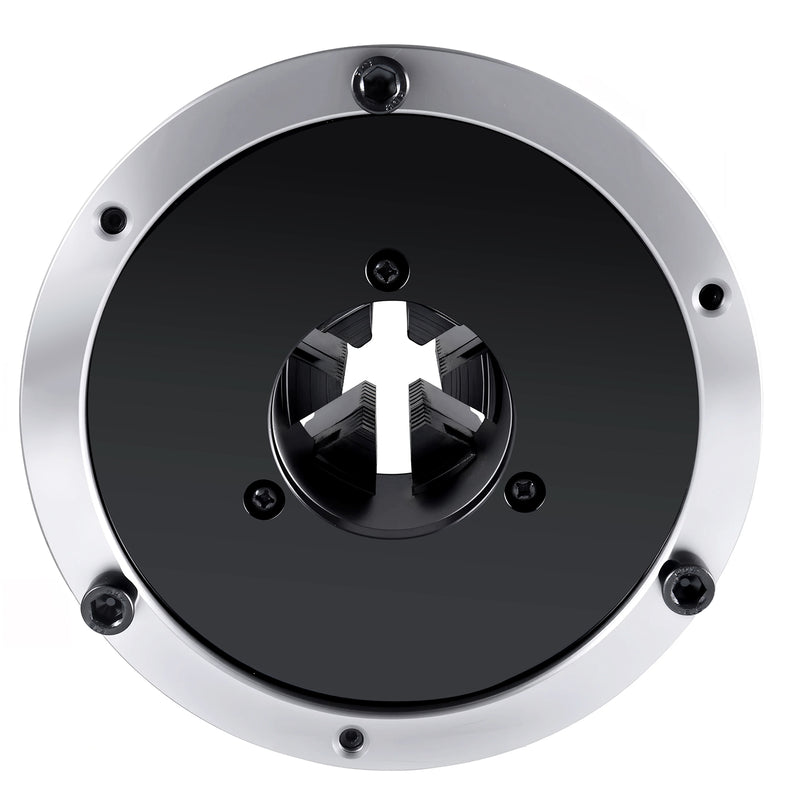 6-Jaw Self-Centering Scroll Lathe Chuck (Plain Back)