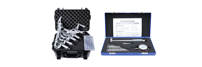 EG00-0906, 0-6" X 0.0001" 6 pc/set Ultra-Precision M-Type Outside Micrometer Sets