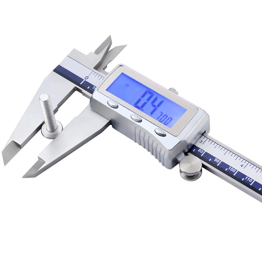 Rechargeable Digital Caliper with Backlight LCD Screen
