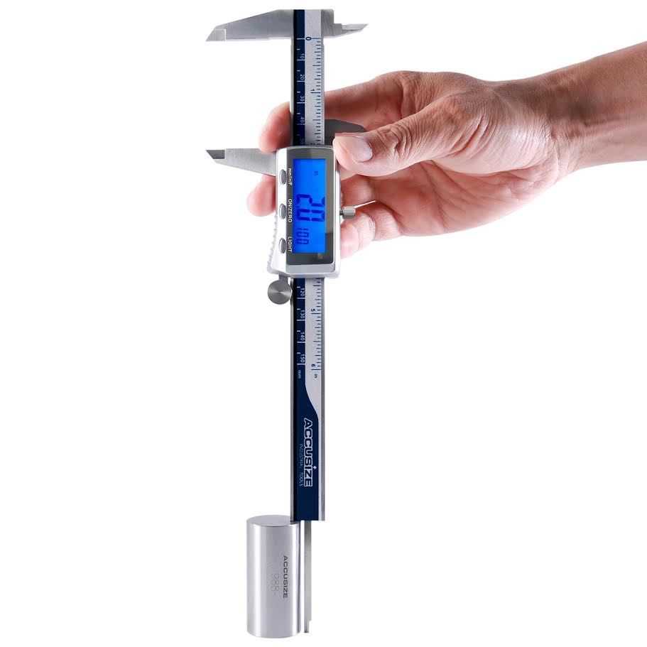 Rechargeable Digital Caliper with Backlight LCD Screen