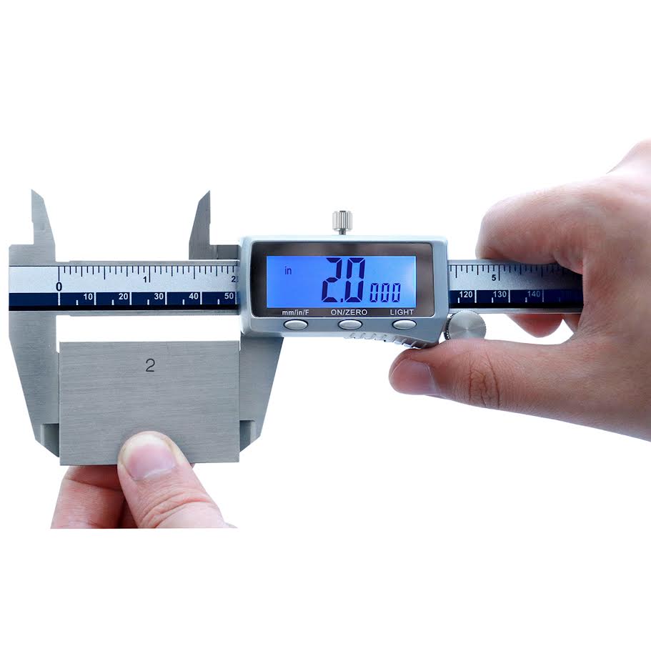 Rechargeable Digital Caliper with Backlight LCD Screen