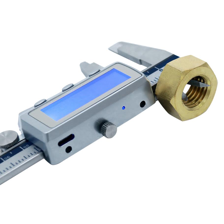 Rechargeable Digital Caliper with Backlight LCD Screen