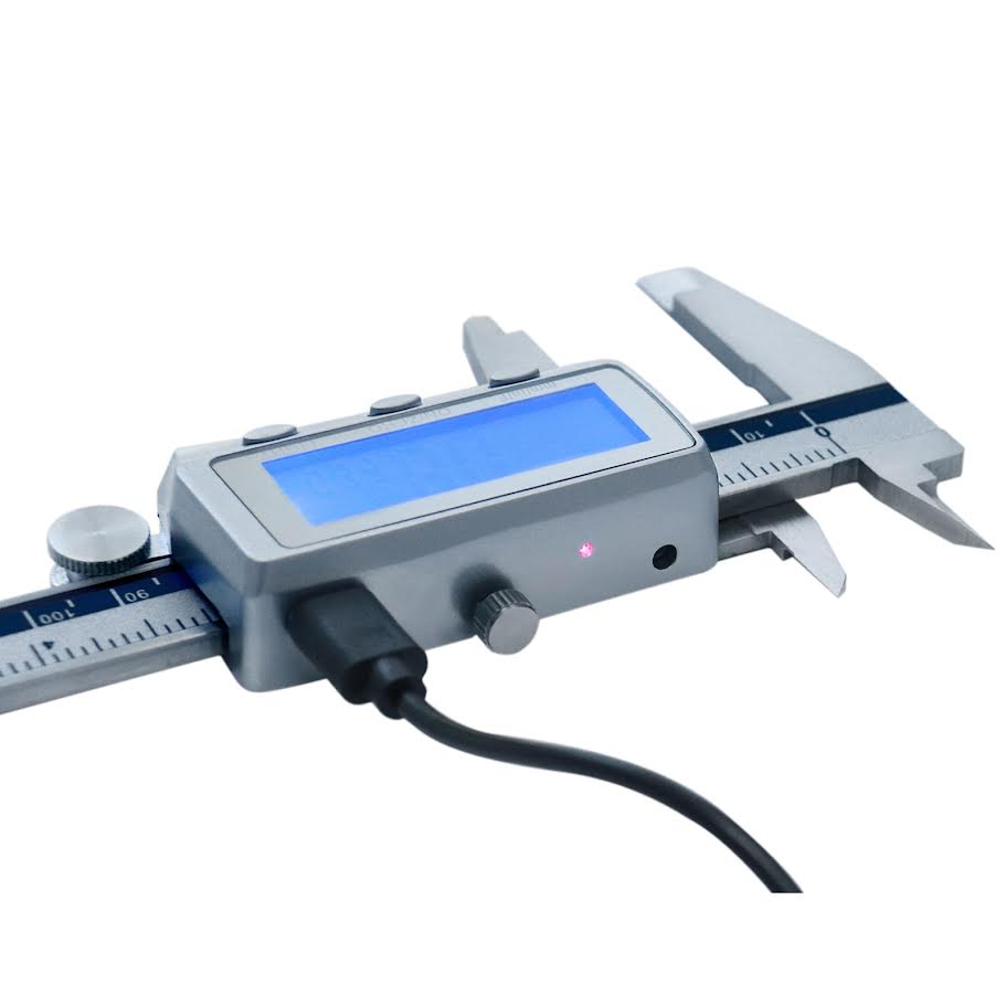 Rechargeable Digital Caliper with Backlight LCD Screen