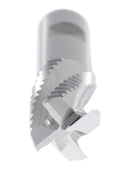 7/8'' 4 Flute, 7/8 by 3/4 by 1-5/8 by 4-1/8'' M42-8% Cobalt Roughing End Mill, Center Cutting, 1002-0078