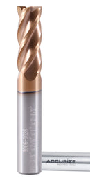 Fraises en carbure monobloc micrograin à 4 cannelures