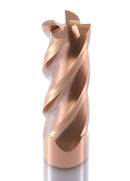 Fraises en carbure monobloc micrograin à 4 cannelures