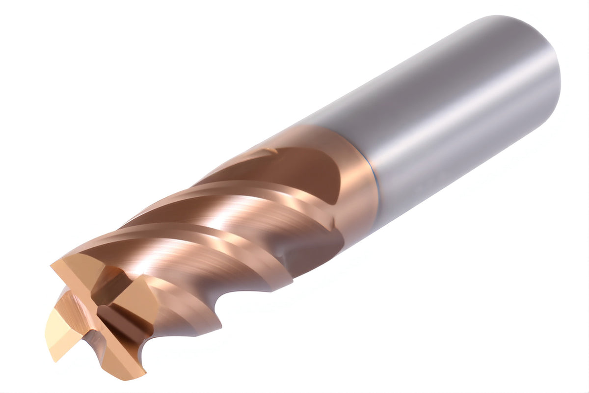 4 Flute Single End Solid Carbide End Mills