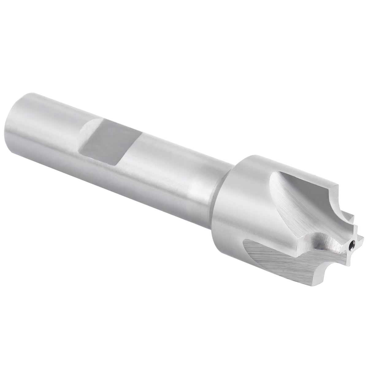 Hss Corner Roudning End Mill, 5/32'' Radius, 1/2'' Shank Diameter, 3/4'' Largest Diameter, 3'' Oal, 1011-0532