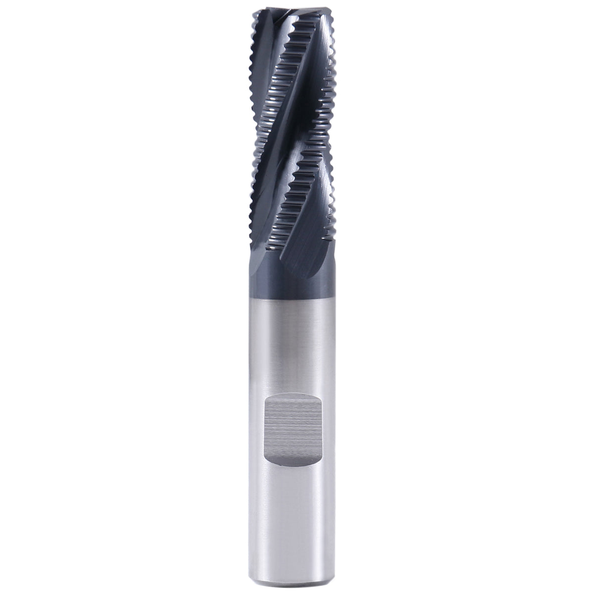 Stadard Tooth M42 8% Cobalt Tialn Roughing End Mill, 1/2'' by 1/2'' by 1-1/4'' Flt Length, 1102-0012