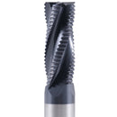 Stadard Tooth M42 8% Cobalt Tialn Roughing End Mill, 1/2'' by 1/2'' by 1-1/4'' Flt Length, 1102-0012