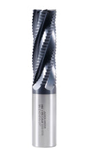 Standard Tooth M42 8% Cobalt Tialn Roughing End Mill, 1'' Diameter, 1'' Shank Diameter, 3'' Flt Length, 1102-0031