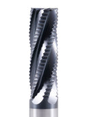 Standard Tooth M42 8% Cobalt Tialn Roughing End Mill, 1'' Diameter, 1'' Shank Diameter, 3'' Flt Length, 1102-0031