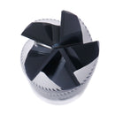 Standard Tooth M42 8% Cobalt Tialn Roughing End Mill, 1'' Diameter, 1'' Shank Diameter, 3'' Flt Length, 1102-0031