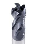 Standard Tooth M42 8% Cobalt Tialn Roughing End Mill, 5/8'' by 5/8'' by 1-5/8'' Flt Length, 1102-0058