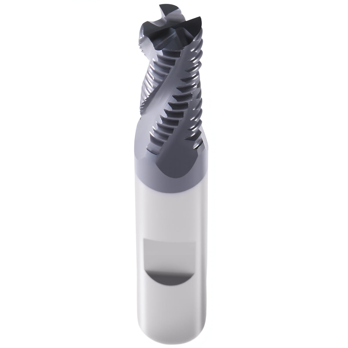 5/16'' by 3/8'' by 3/4'' Flt Length, 2-1/2'' Oal, 4 Flute, Standard Tooth M42 8% Cobalt Tialn Roughing End Mill, 1102-0516