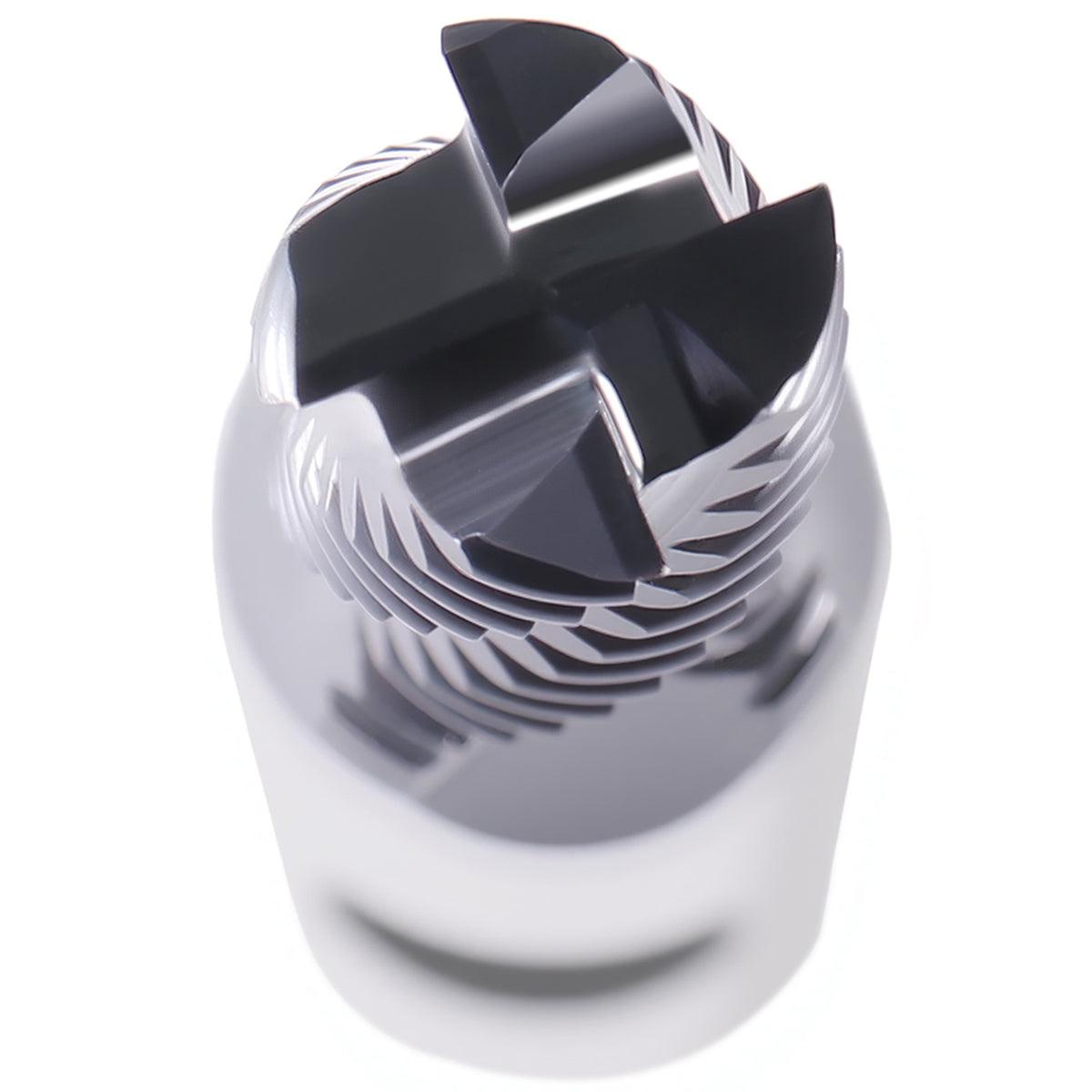 5/16'' by 3/8'' by 3/4'' Flt Length, 2-1/2'' Oal, 4 Flute, Standard Tooth M42 8% Cobalt Tialn Roughing End Mill, 1102-0516