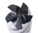 Fine Tooth, TiAlN Coated, M42-8% Cobalt Roughing End Mills