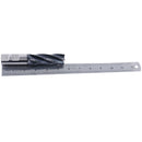 1'' Fine Tooth M42 8% Cobalt Tialn Roughing End Mill, 1'' Shk Dia, 3'' Flute Length, 5-1/2'' Oal, 5 Flute, 1104-0031