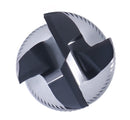 3/4'' Fine Tooth M42 8% Cobalt Tialn Roughing End Mill, 3/4'' Shk Dia, 1-5/8'' Flute Length, 3-3/4'' Oal, 4 Flute, 1104-0034