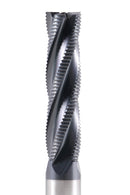 1/2'' Fine Tooth M42 8% Cobalt Tialn Roughing End Mill, 1/2'' Shk Dia, 2'' Flute Length, 4'' Oal, 4 Flute, 1104-0120