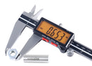 12'' Full Screen Yellow LCD Electronic Digital Caliper, Metric/Inch, 0.0005''/0.01mm Resolution, 1110-1838