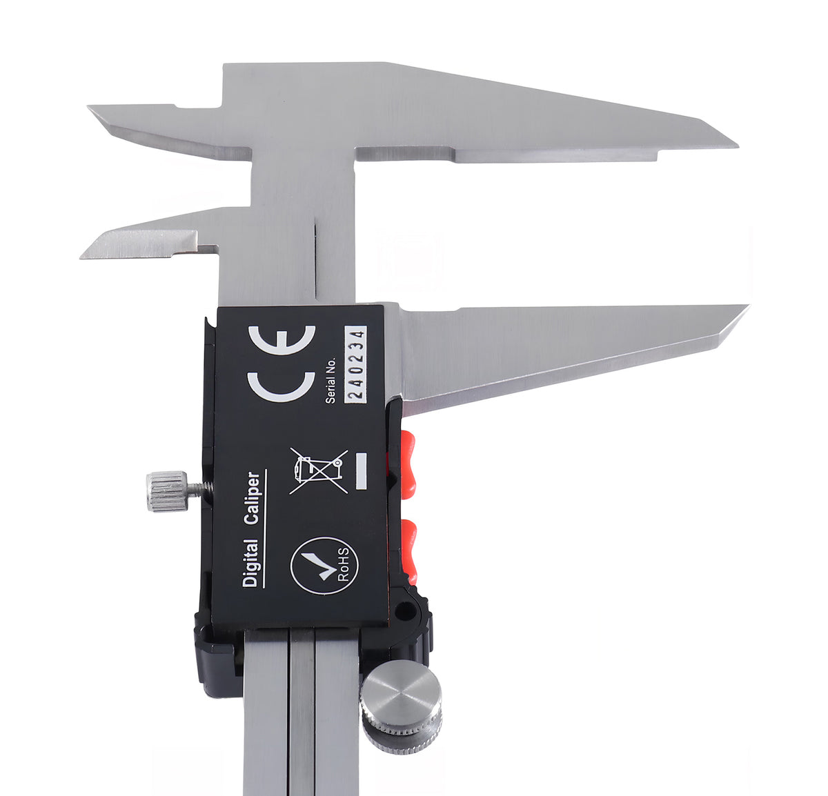 12'' Full Screen Yellow LCD Electronic Digital Caliper, Metric/Inch, 0.0005''/0.01mm Resolution, 1110-1838