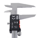 12'' Full Screen Yellow LCD Electronic Digital Caliper, Metric/Inch, 0.0005''/0.01mm Resolution, 1110-1838