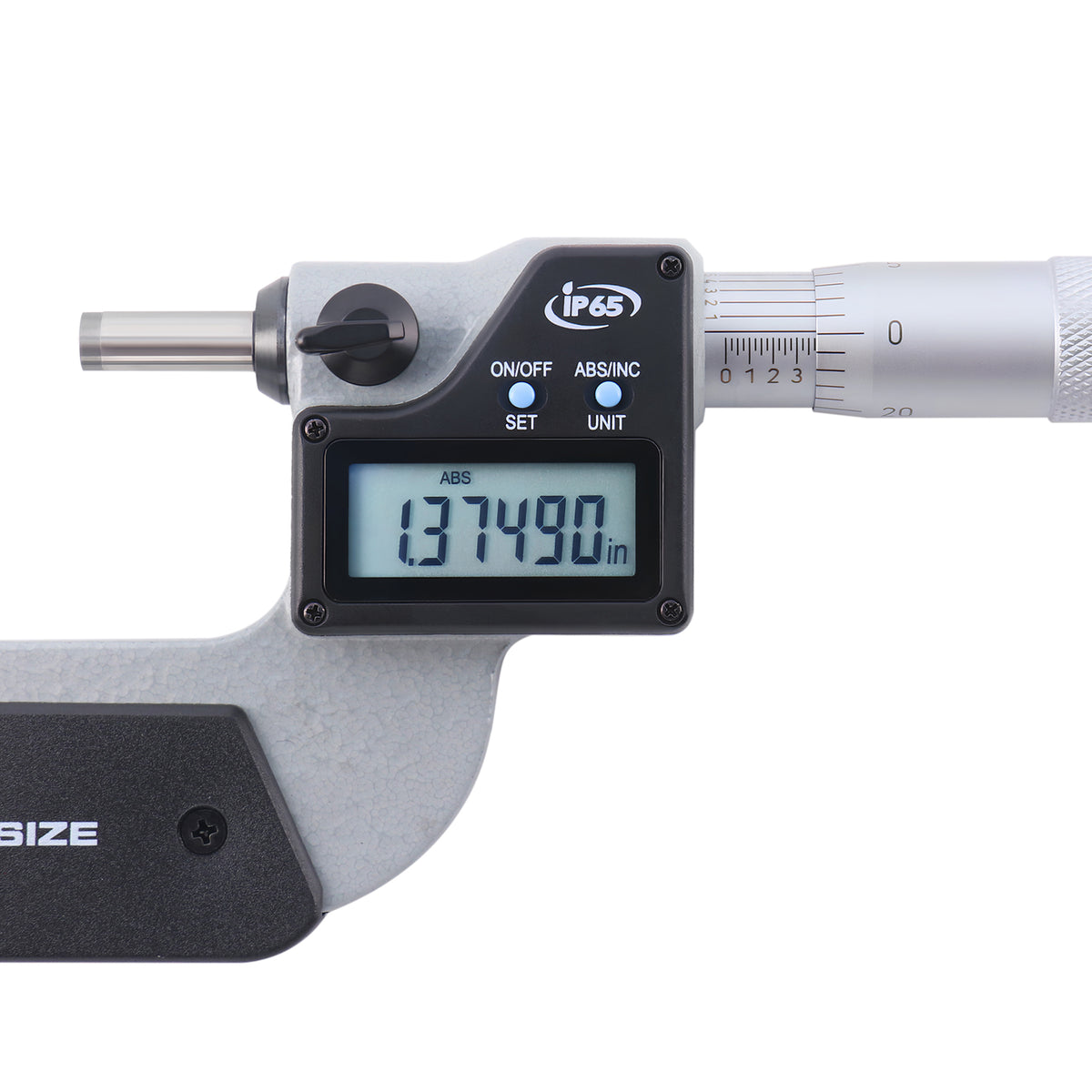 Accusize Digital Micrometer, 1-2 in/25-50 mm, IP54, 1321-2534