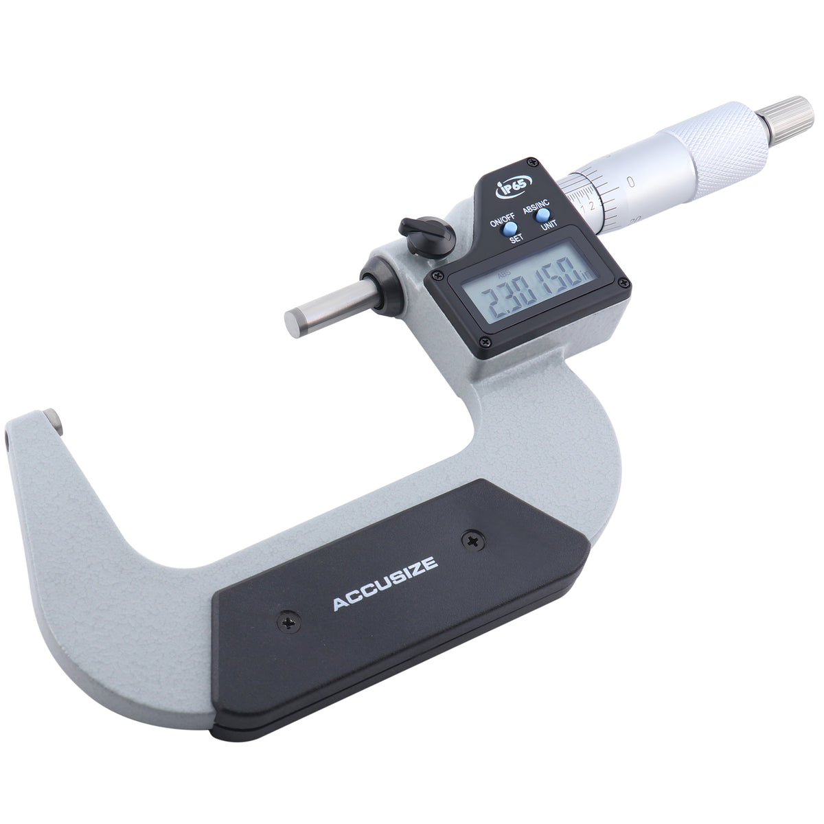 Accusize Digital Micrometer, 2-3 in/50-75 mm, IP54, 1322-3534
