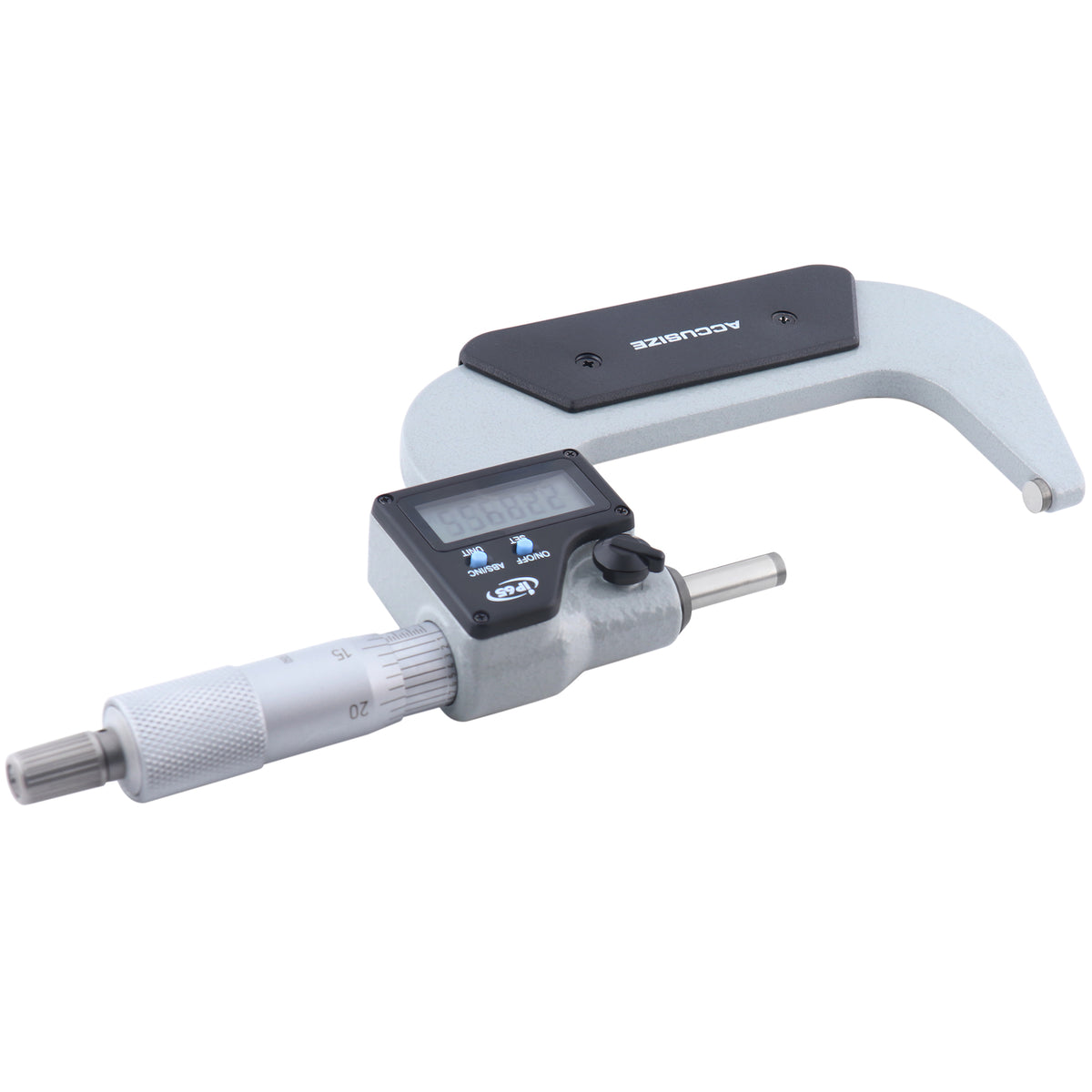 Accusize Digital Micrometer, 2-3 in/50-75 mm, IP54, 1322-3534