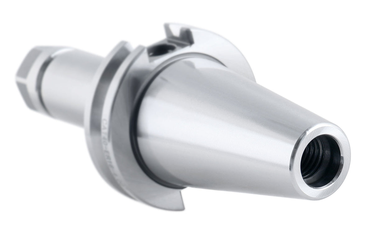 Cat40 V-Flange Collet Chuck for Er16 Collets, Draw Bar Thread 5/8-11'', 8000 RPM, with A Projection Length 4'', 1601-0010