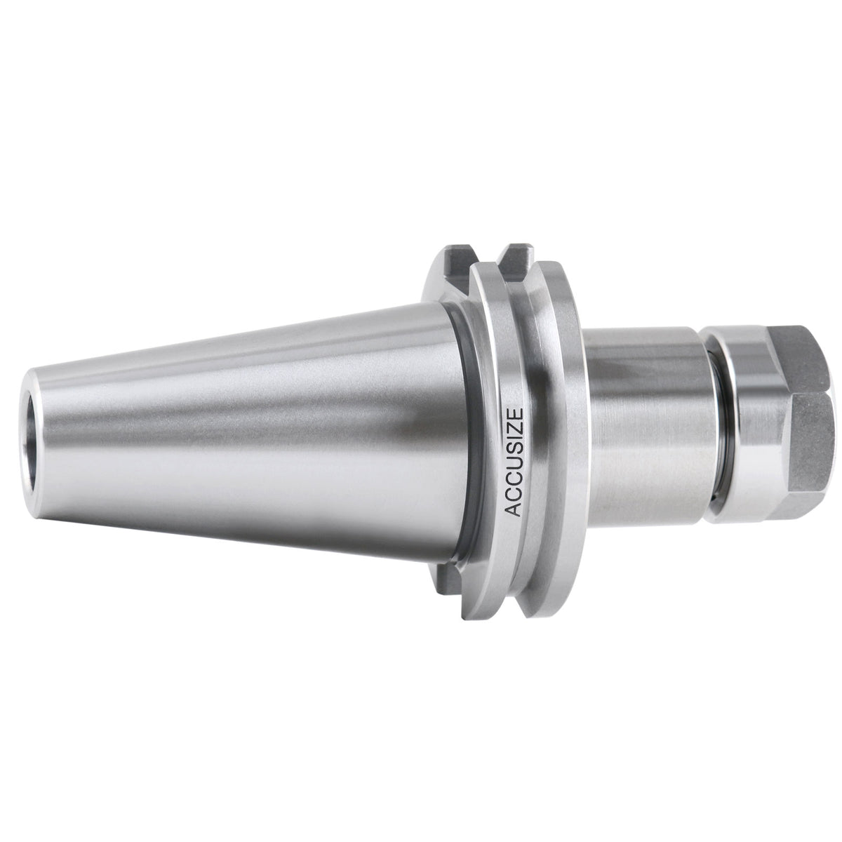 Cat40 V-Flange Collet Chuck for Er20 Collets, Draw Bar Thread 5/8-11'', 8000 RPM, with A Projection Length 2.76'', 1601-0025