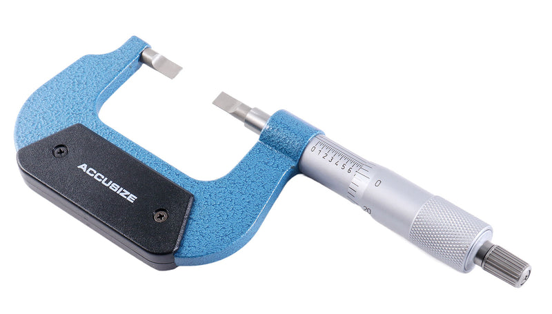 0-1'' by 0.0001'' Resolution Blade Micrometer, 2012-1001