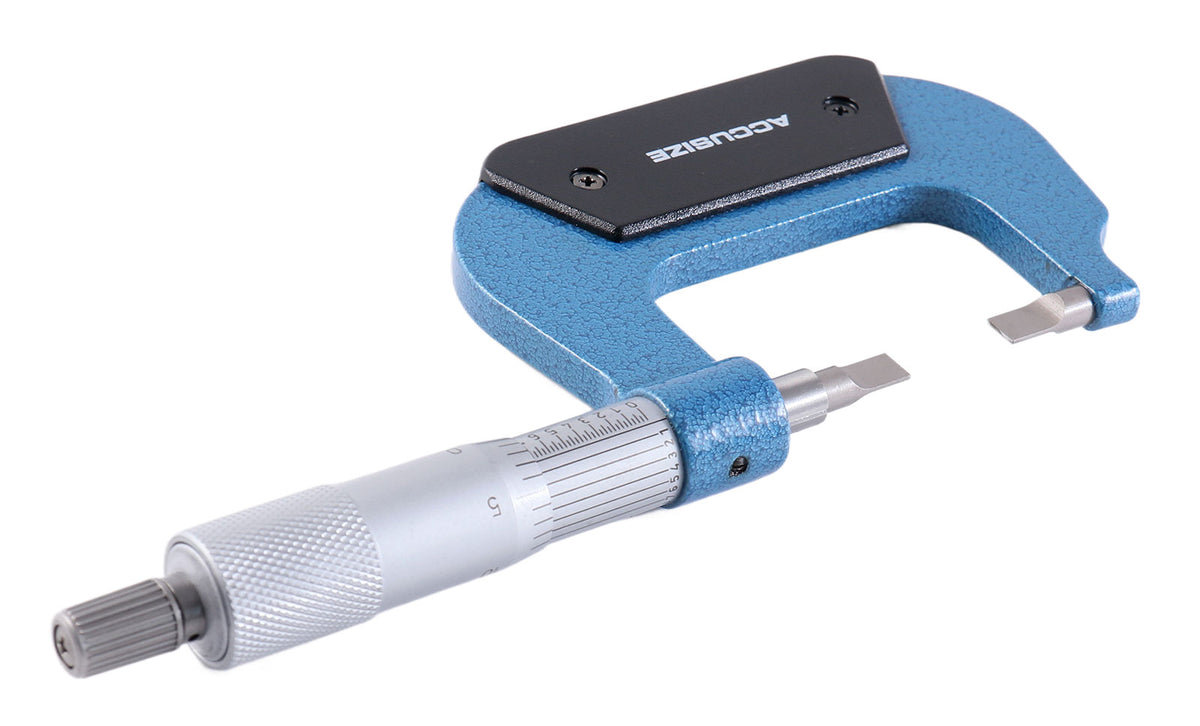 0-1'' by 0.0001'' Resolution Blade Micrometer, 2012-1001