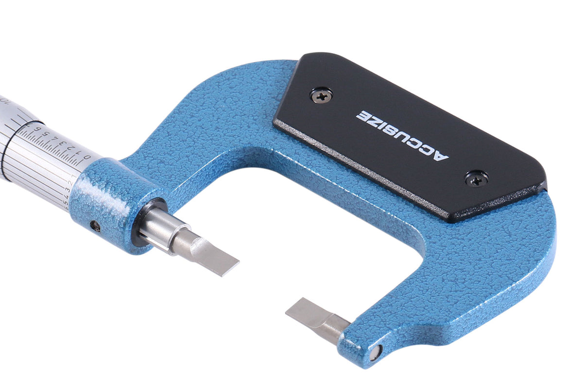0-1'' by 0.0001'' Resolution Blade Micrometer, 2012-1001