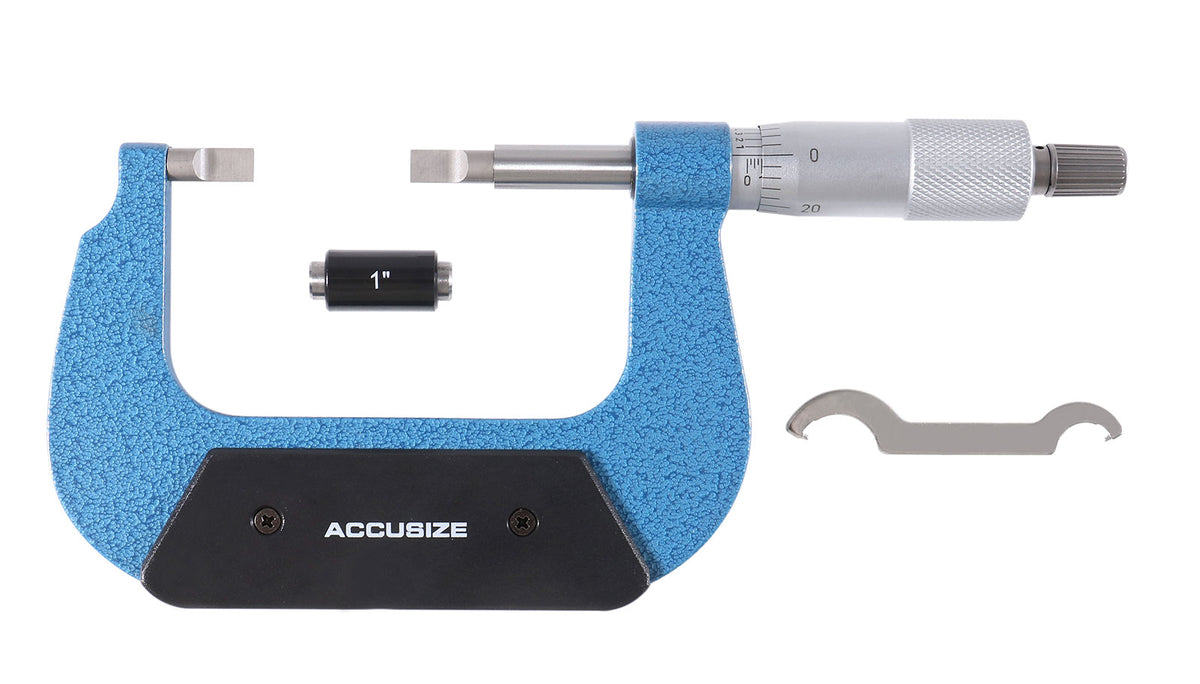 1-2'' by 0.0001'' Resolution Blade Micrometer, 2012-2001