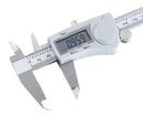 Digital Caliper, 0-6''/0-150 mm Range by 0.0005''/0.01 mm Resolution, Large LCD, Ip54 Water Resistant, 2015-0150
