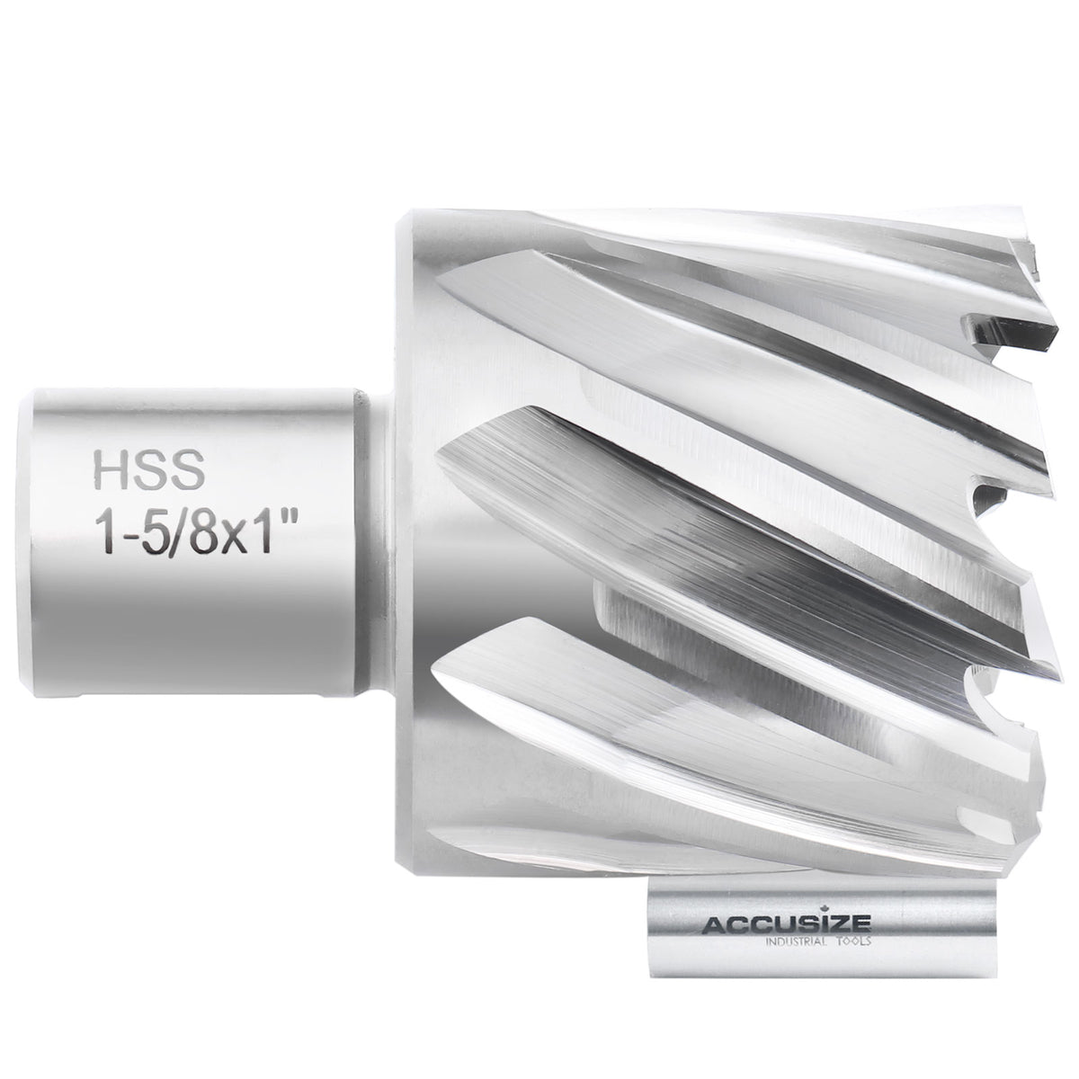 Fraises annulaires H.S.S. de 1" Profondeur de coupe, avec tige Weldon 3/4" ou 1-1/4 po, Ground CBN, ANSI STANDARD