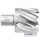 1" Cutting Depth, H.S.S. Annular Cutters, with Weldon Shank, CBN Ground,  ANSI STANDARD